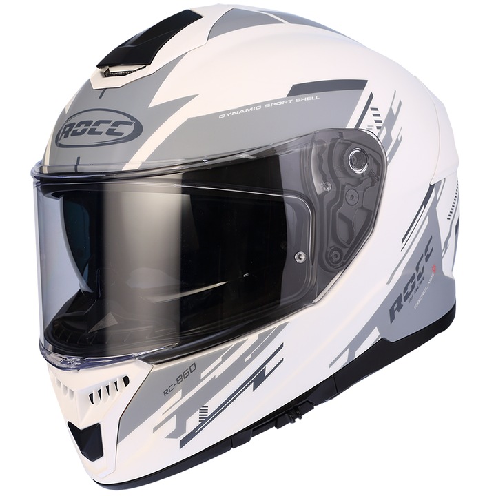 Rocc ROCC 861 fekete-fehér motoros sisak