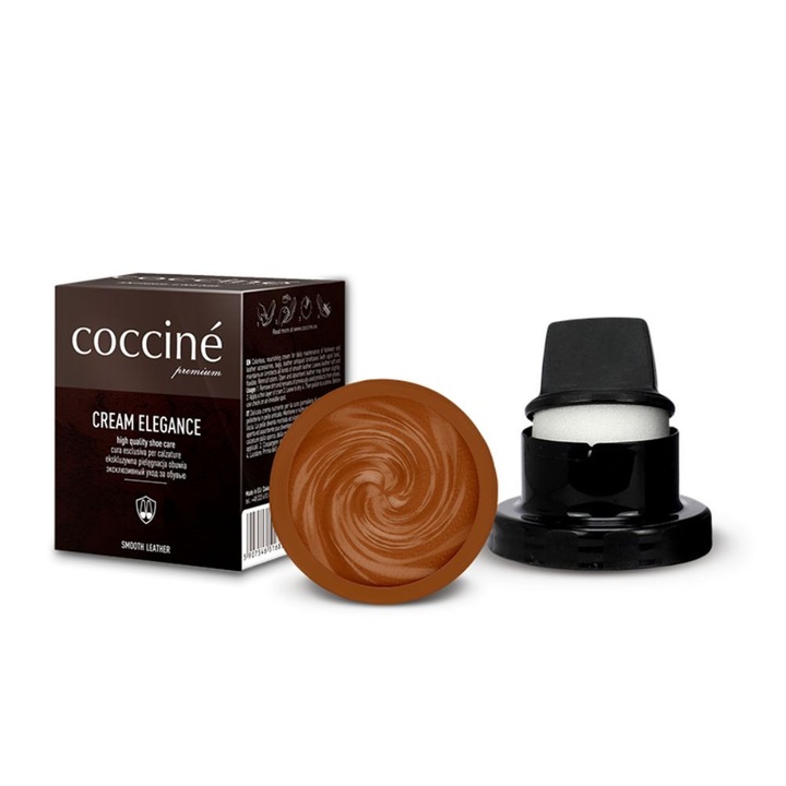 Crema pentru Incaltaminte - Coccine Cream Elegance, Cognac