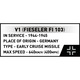 Set de Construit Heinkel HE 111 H-22 with V1 Flying Bomb - Executive Edition, 927 piese