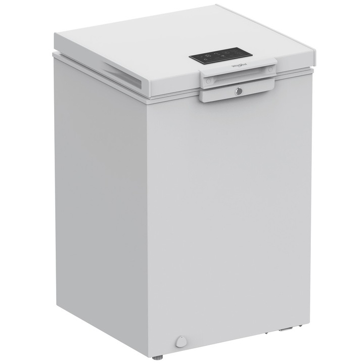 Fagyasztóláda, Whirlpool W3RHS98DW, 98L, 135 kWh/év, (D), Fehér