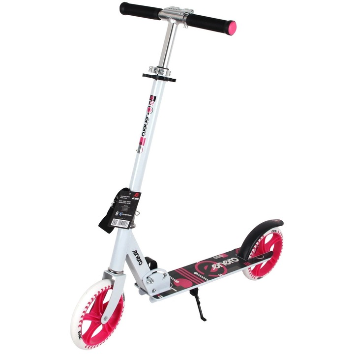 ENERO ROSY összecsukható roller, fehér-rózsaszín
