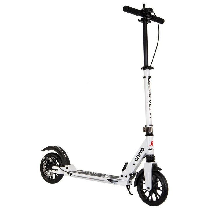 ENERO ULTRA SPEED összecsukható roller tárcsafékkel, 200 mm, fehér