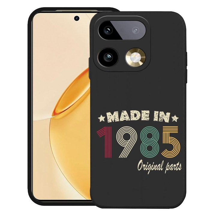 BestCase® Husa TPU Ultra Slim Compatibila cu Realme 16 Pro 5G, Original Parts 1985, Protectie Camera, Rezistenta la uzura, 3159262 B 2002