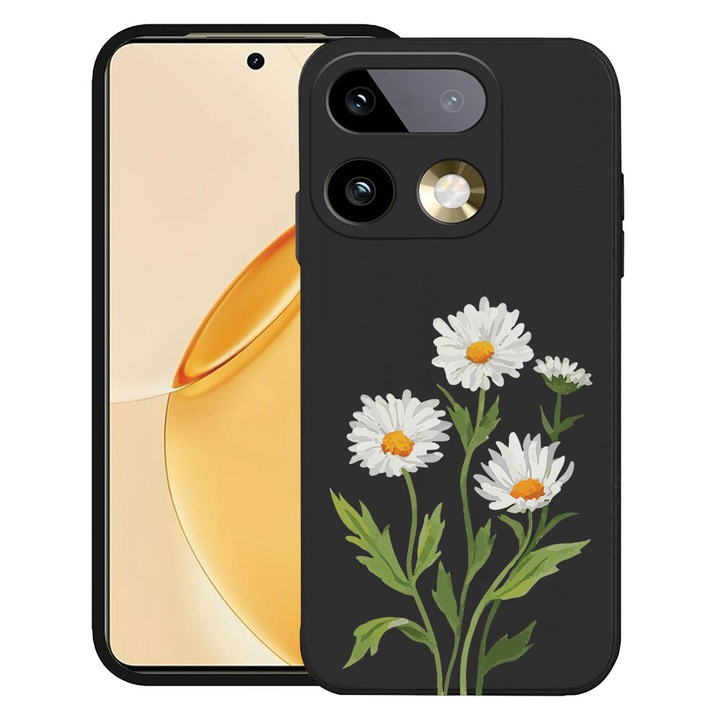 BestCase® Husa TPU Ultra Slim Compatibila cu Realme 16 Pro 5G, Floral - Pressed Daisy, Protectie Camera, Rezistenta la uzura, 3159262 B 2031