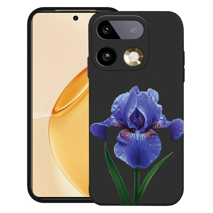 BestCase® Husa TPU Ultra Slim Compatibila cu Realme 16 Pro 5G, Floral - Iris, Protectie Camera, Rezistenta la uzura, 3159262 B 2058
