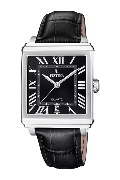 Festina, Bőrszíjas karóra, Fekete