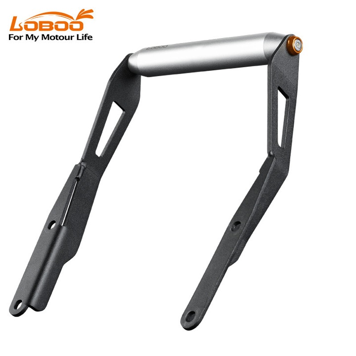 LOBOO motorkerékpár GPS tartó szett 22mm matt eloxált alumínium CFMOTO 800MT 2023