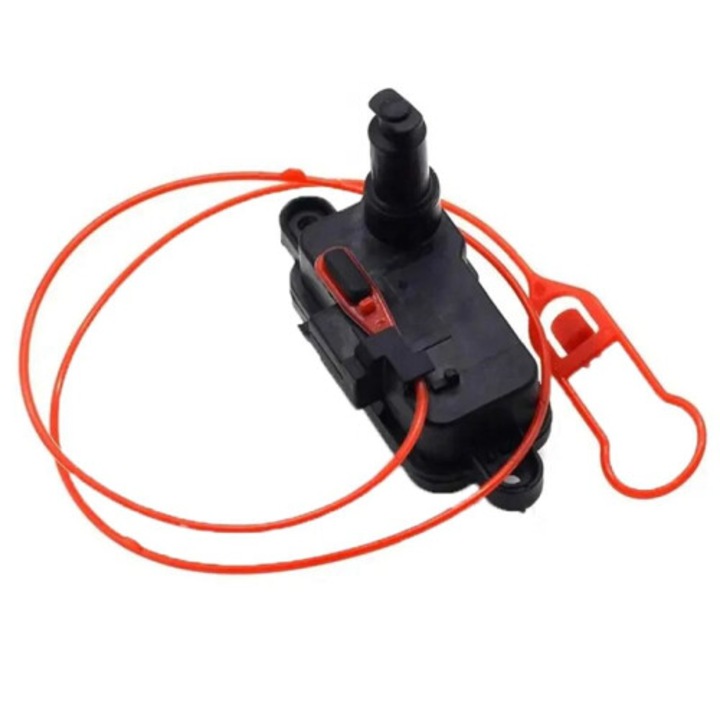 Motor deschidere clapeta rezervor combustibil plastic negru 4L0862153D