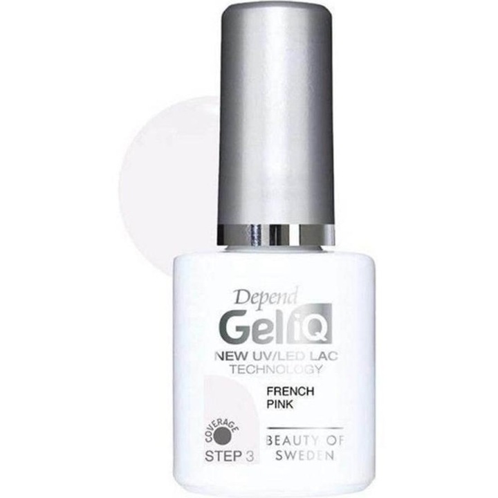 Oja Semipermanenta Depend Gel IQ UV LED, French Pink, 5 ml