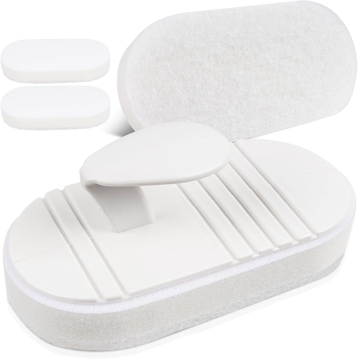 Bureti de curatare flexibili, set 2, pentru piscine si spa, fara zgarieturi, ergonomic