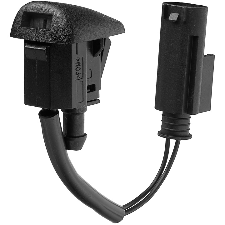 Duza sprituitoare stropitor parbriz, AWParts, BMW Seria 5 E60 E61 Touring 2003-2010, sistem cu incalzire pentru prevenirea inghetului iarna, material plastic durabil, distributie perfect uniforma a lichidului auto de spalare, OE 61667132969