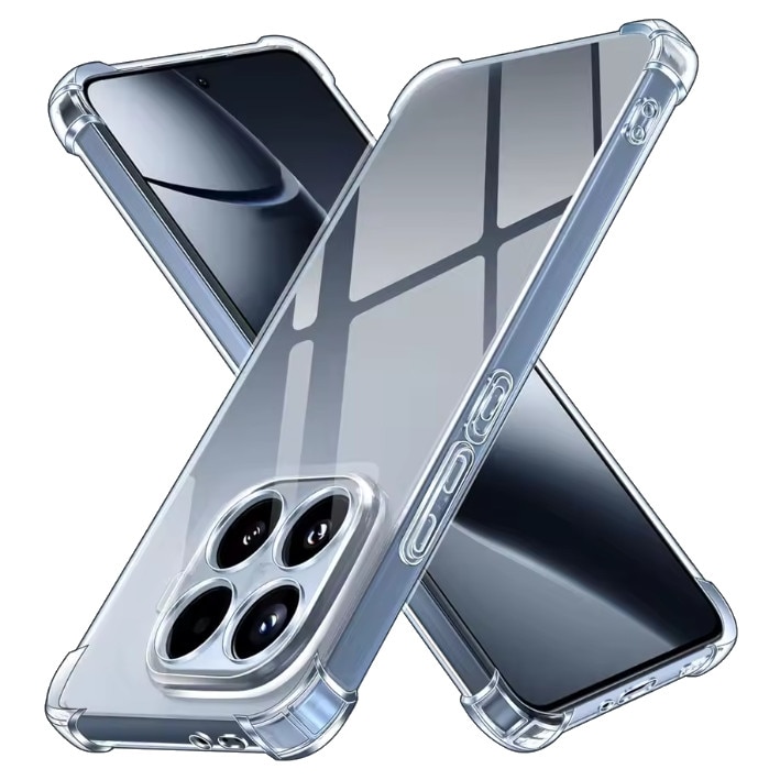 Husa protectie Mat-Tech compatibila cu Xiaomi 15T, Margini ridicare camera, Colturi anti-soc, Decupaje Precise, Rezistenta la impact, Transparenta