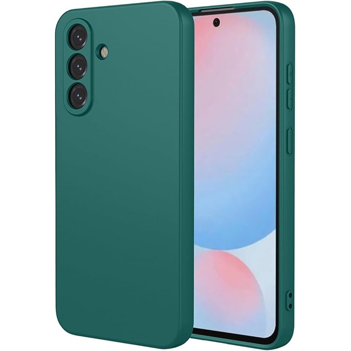 Husa pentru Samsung Galaxy A37 5G tpu forest green