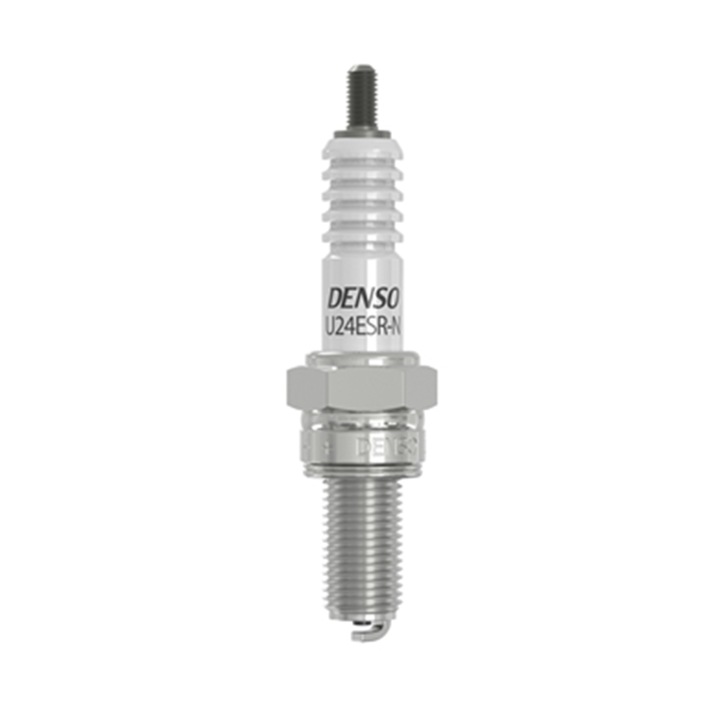 DENSO Nikkel Gyújtógyertya Motorhoz (16mm kulcsnyílás, M10x1.0 menet) - Kompatibilis: Kawasaki Ninja, Z300, Versys, KLX, W800