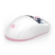 Мишка Gaming Redragon Klyamoor Pro Standard, Wireless/С кабел, 24000DPI, Оптичен сензор Pixart 3311, Сини микро превключватели Huano, Anime принт, Бял/Розов