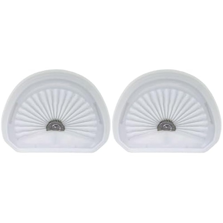 Set 2/4/6 filtre HEPA lavabile pentru aspirator fara fir Dustbuster, alb, universal