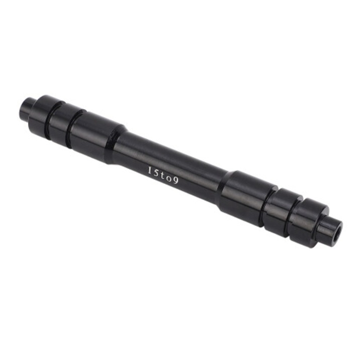 Adaptor ax furca bicicleta 15mm la 9mm aluminiu 110mm