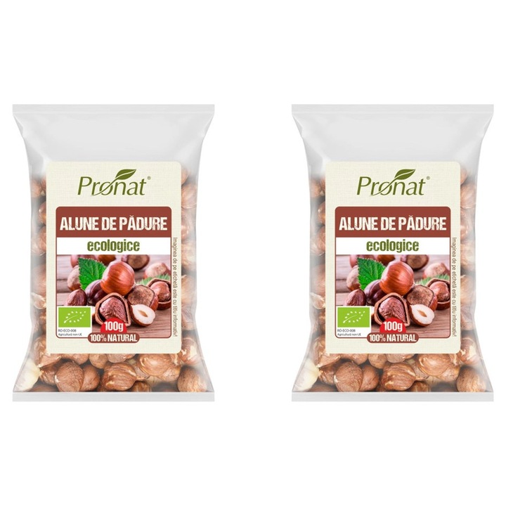 2 x Bio mogyoró 100g Pronat