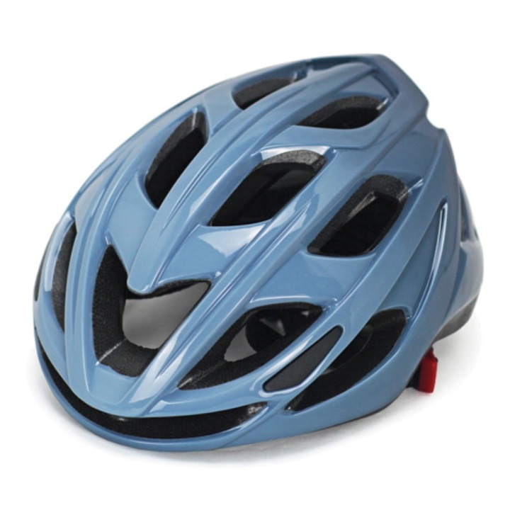 Casca bicicleta albastra, ajustabila 58x61cm, EPS-PC, ventilata