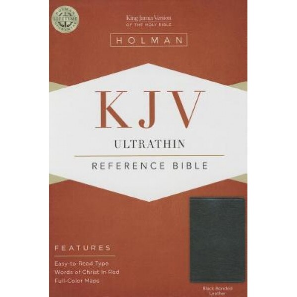Ultrathin Reference Bible-KJV, Broadman & Holman Publishers (Manufactured by)