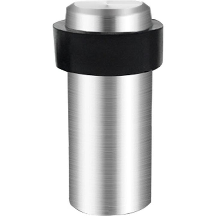 Opritor usa, 100mm, adeziv puternic, inox si plastic, argintiu