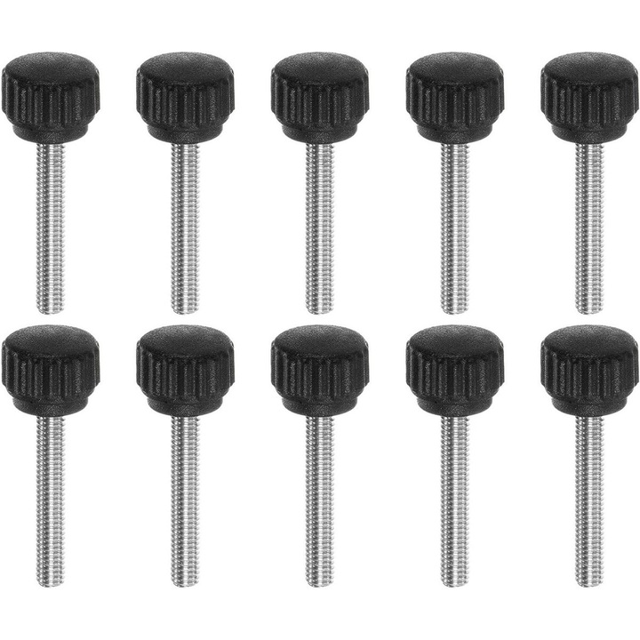 Set 10 Suruburi M4x25mm din Otel Inoxidabil pentru Mobilier si Utilaje