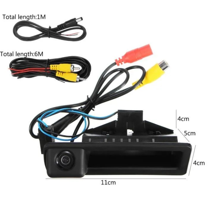 Camera auto marsarier HD CCD, negru