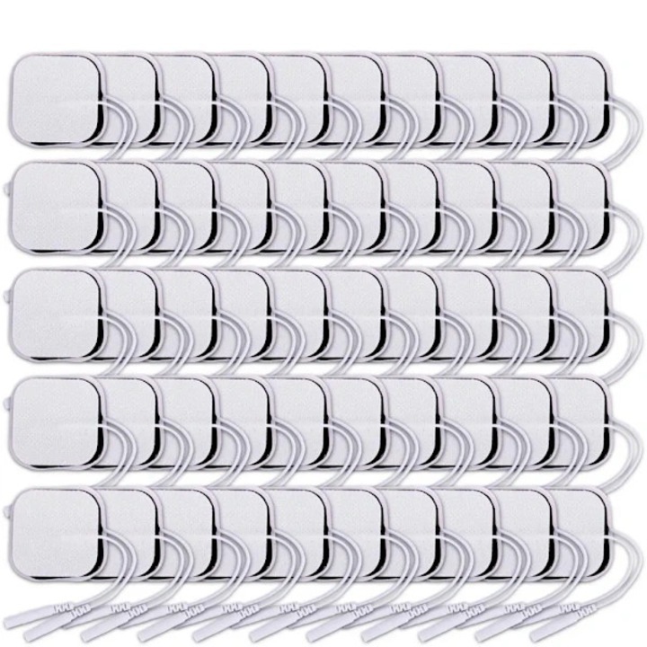 Electrozi pentru aparat fizioterapie EMS tens 4x4cm set 40 sau 100 buc