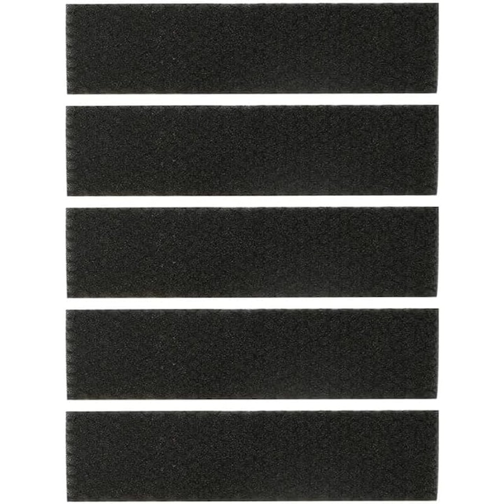Légkondicionáló szűrő készlet 5 db többrétegű fehér 30x30cm