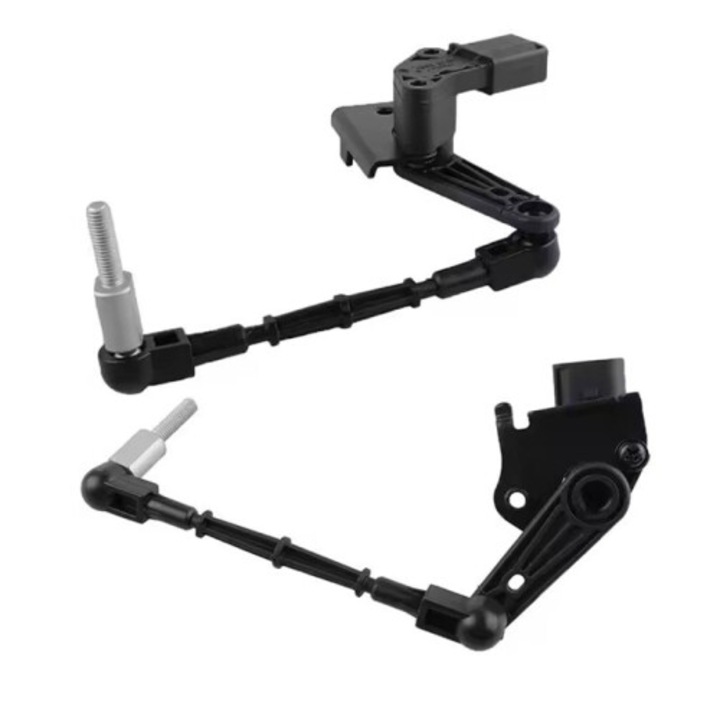 Karosszéria magasságérzékelő, szintérzékelő Audi Q7/Q8/SQ8, VW Touareg modellekhez, 4M0941309K/4M0941310K, közvetlen csere, hátsó bal/jobb, fekete, 1 db