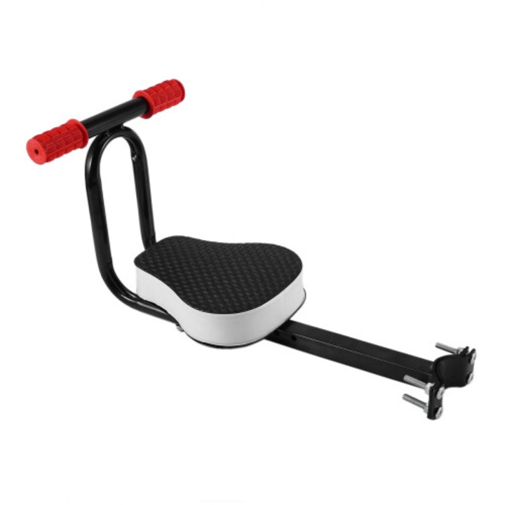 Scaun copii bicicleta fata universal, negru, 2.8-4.2cm, pana la 60kg