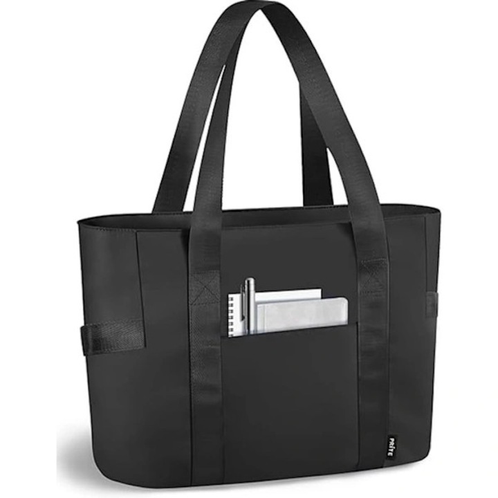 Geanta laptop nylon negru 16 inch usoara rezistenta la apa ajustabila