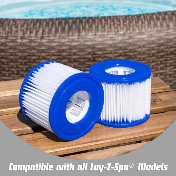 Set 6 filtre schimb OEM pentru piscina Lay-Z-Spa