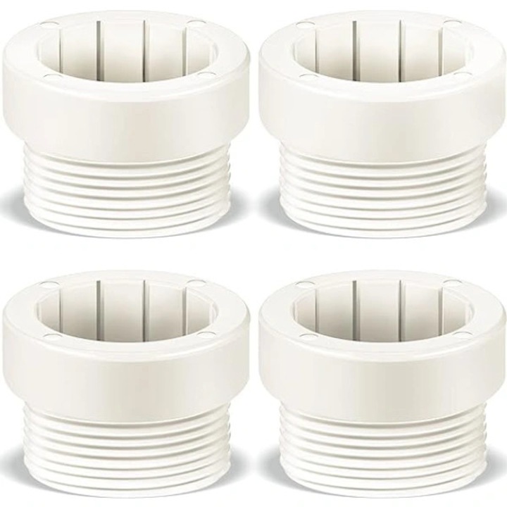 4 db fehér medence napernyő stabilizátor adapter készlet 4x3.5cm