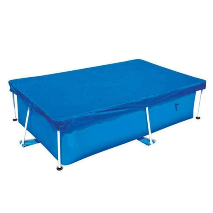Téglalap alakú medence takaróponyva, UV-álló, vízálló, 224x154cm