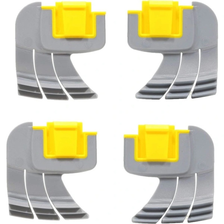 Set 4 perii centrifugale ciclone, cauciuc, 4x4x5cm, pentru curatare piscine