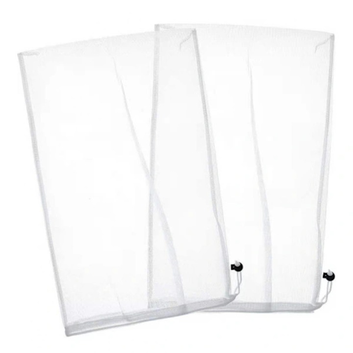 Set 3 saci filtru plasa fina pentru curatare piscina 55x35cm