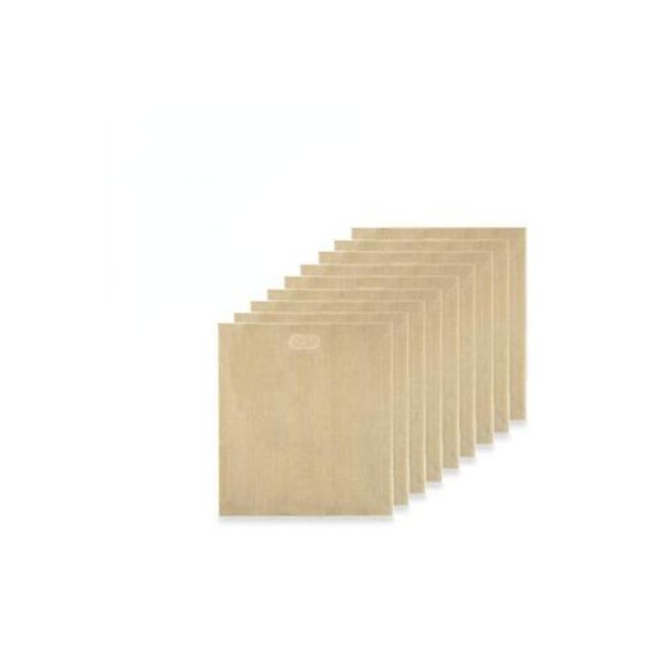 Pungi reutilizabile pentru prajit paine si sandvis, 16x16.5cm, teflon, rezistente la caldura