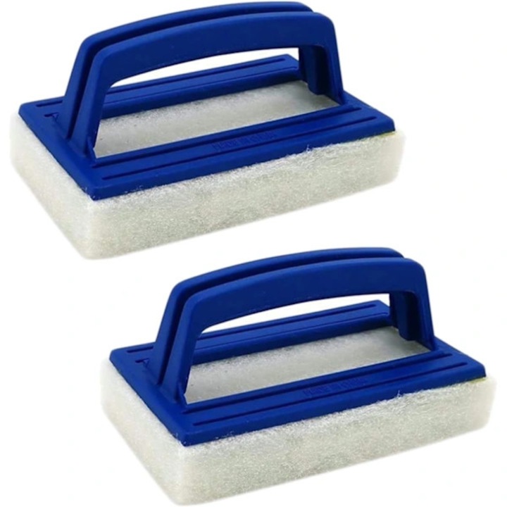 Set 2 bureti pentru curatare piscina, 14.5x8.7x7cm, ergonomic, multicolor