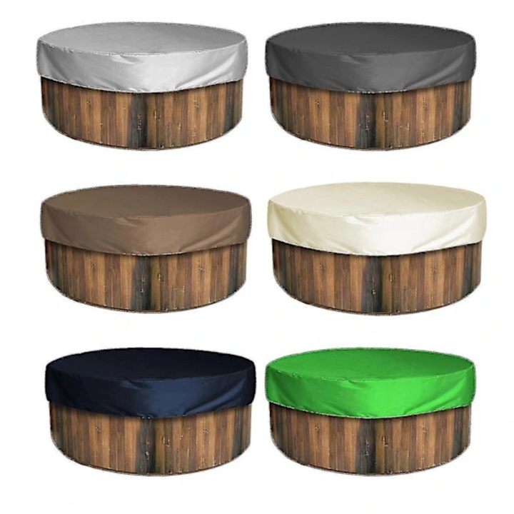 Husa pentru cada rotunda 200x30cm, rezistenta, impermeabila, gri