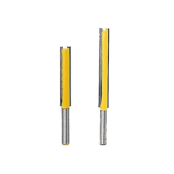 Set 2 freze lemn 6.35mm, carbura, 50x9.52mm si 76x9.52mm