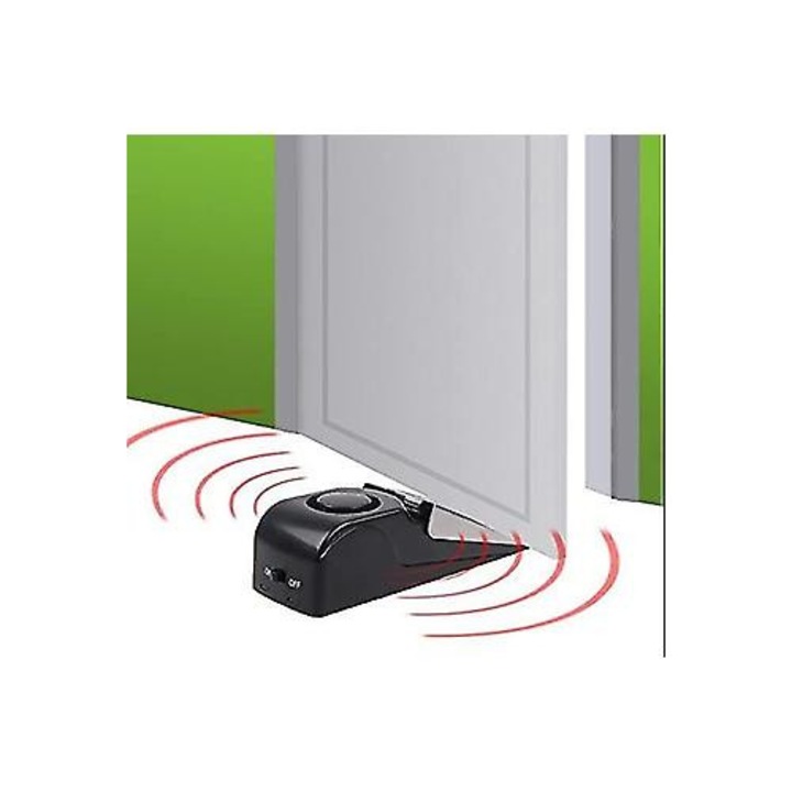 Alarma usa wireless, opritor, negru, 14x4x4cm, set 1 buc