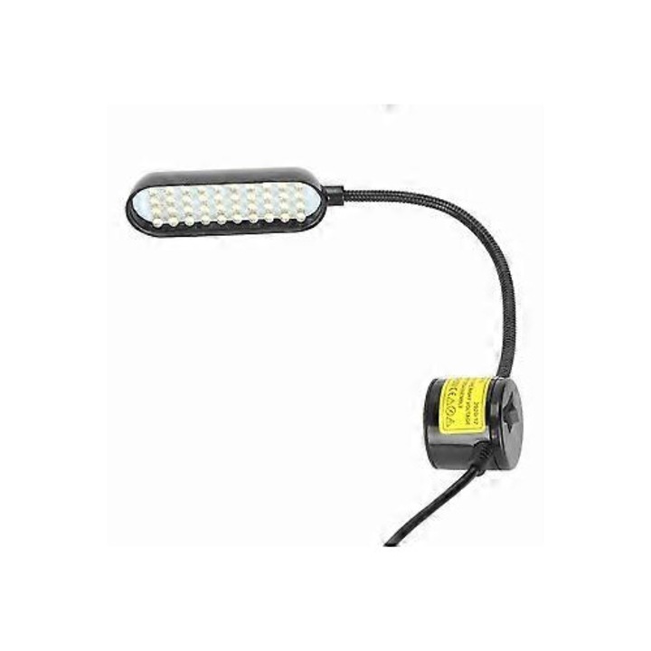 Univerzális LED lámpa varrógépekhez, 40 LED, flexibilis, hideg fehér, 10x3.4x1.8cm