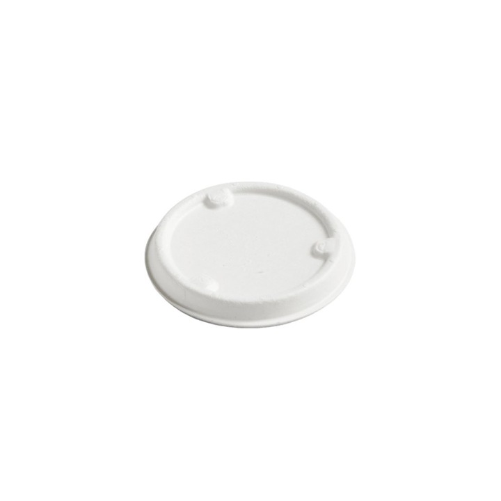 BIOPACK 62mm természetes rost kupak 60ml szószhoz, 100 db-os szett