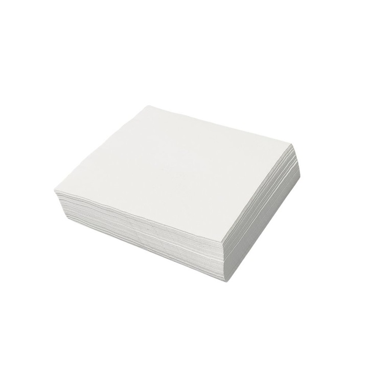 Fehér szalvéták, Biopack, 15x15cm, 1 rétegű, 500 db