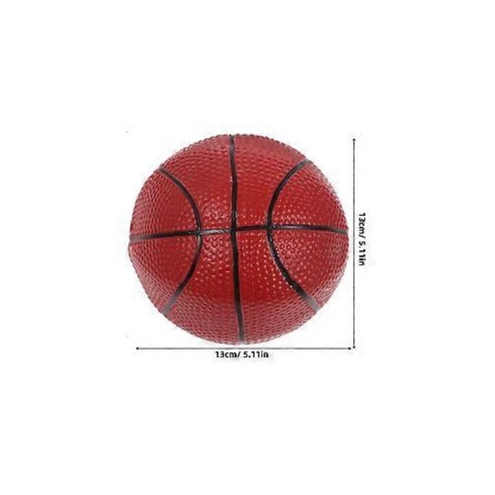 Minge baschet mini, PVC, durabil, 13cm, multicolor