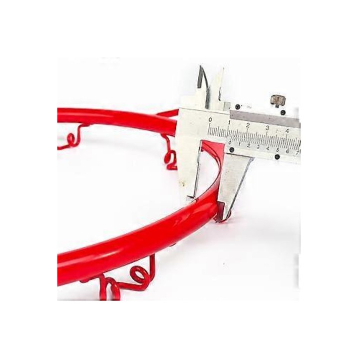 Gyermek kosárlabda palánk, acél, 32cm, falra szerelhető, fekete-fehér