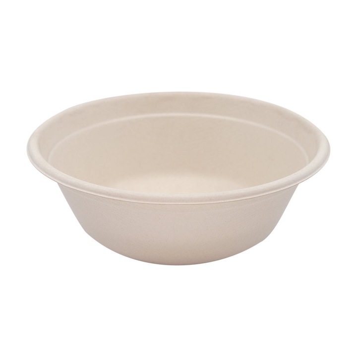 BIOPACK biológiailag lebomló tál 1200ml natúr 20x7cm szett 50 db