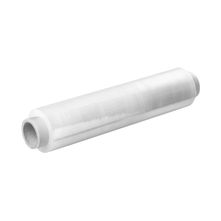 Folie alimentara PE Biopack 45cmx180m transparenta extensibila