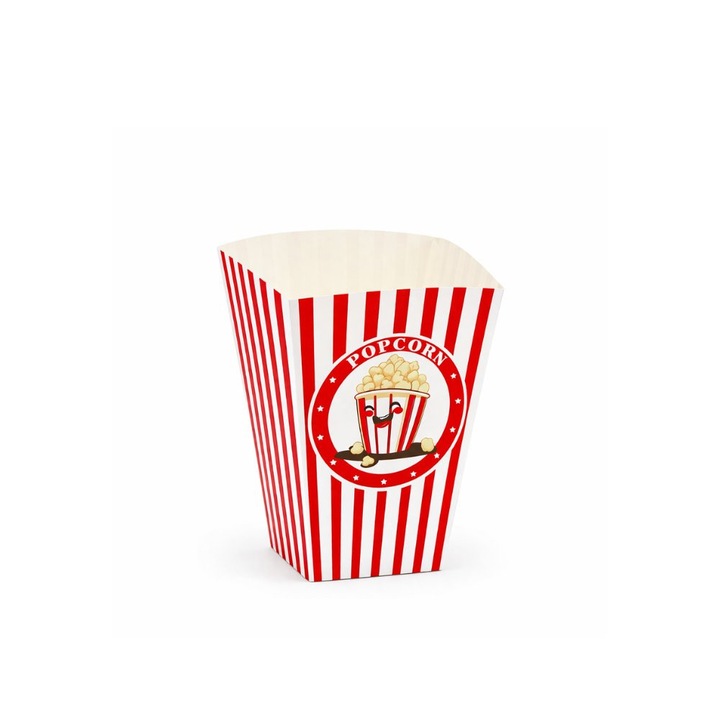 Biopack popcorn kartondoboz 0.6L 6.95x5.5x16.7cm 50 db-os szett